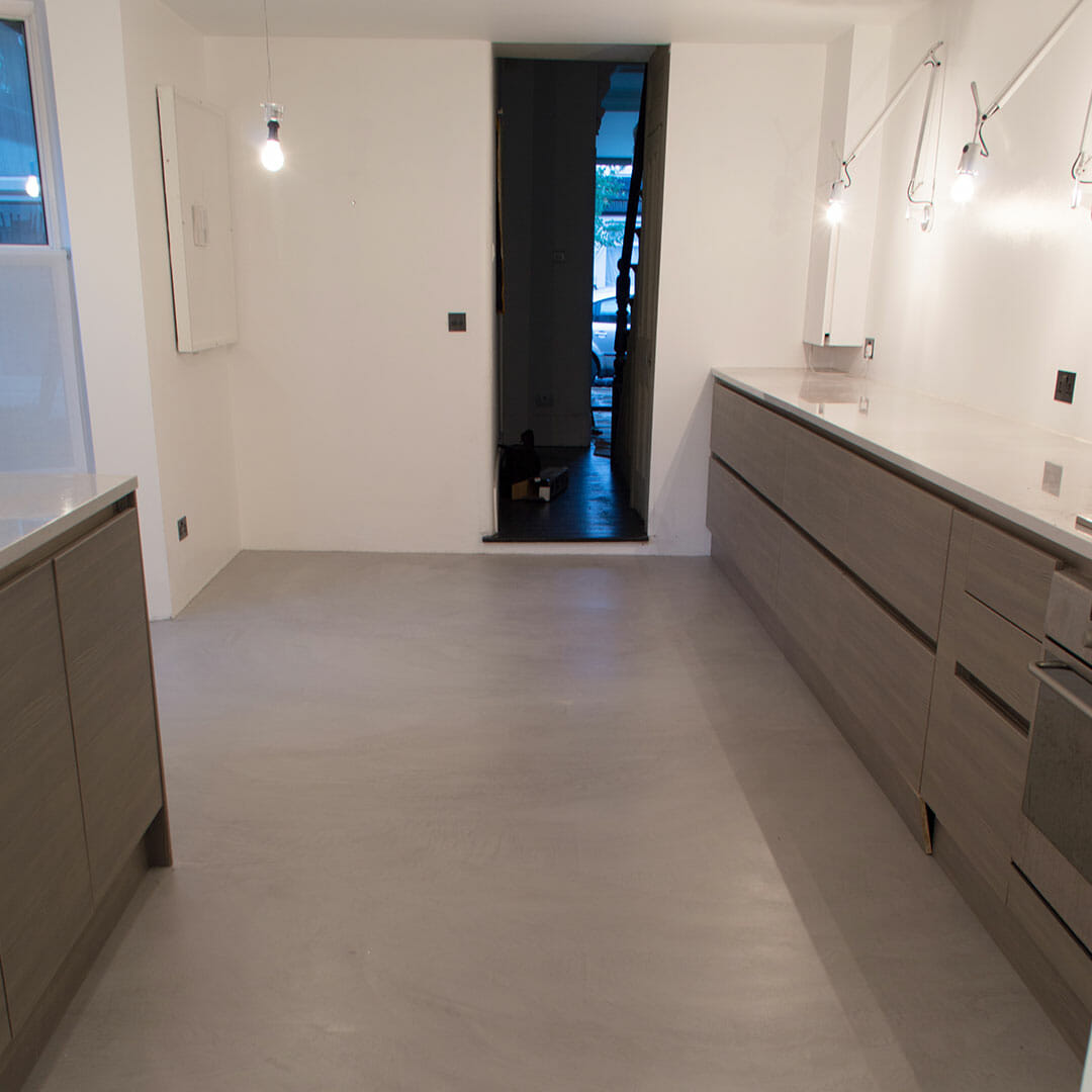 Microcement Kitchen Floor3