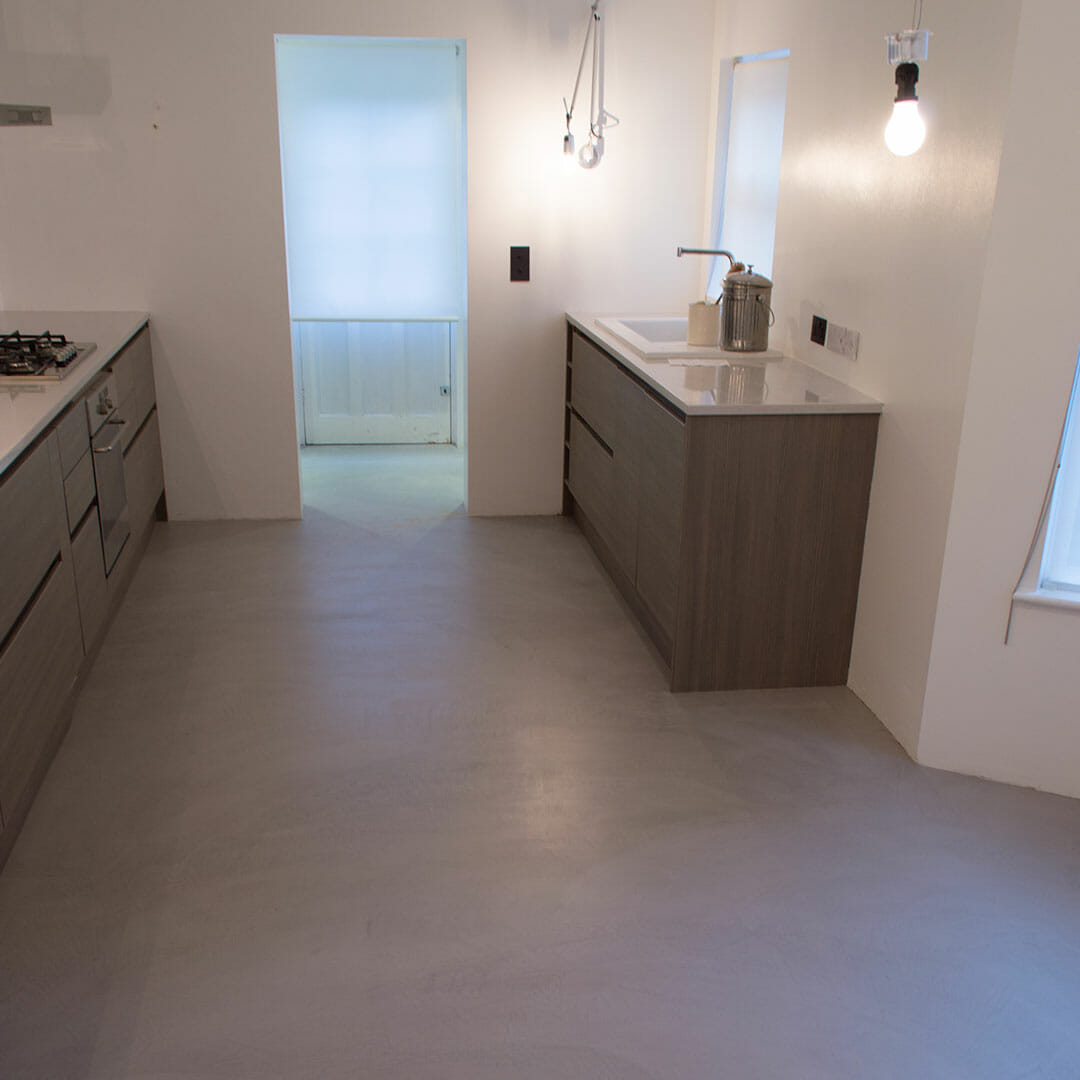 Microcement Kitchen Floor5