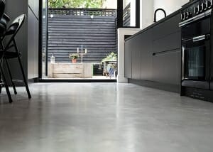 Micro concrete kichen floor b
