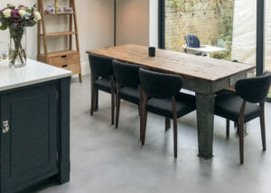 MicroCrete kitchen hall